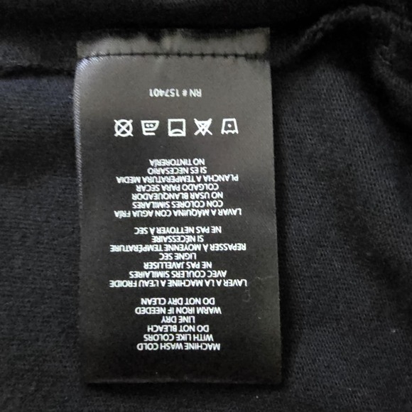 Darc Sport NY Wolves Premium Tee Shirt Women's Large Black Short Sleeve Crewneck - Picture 6 of 6